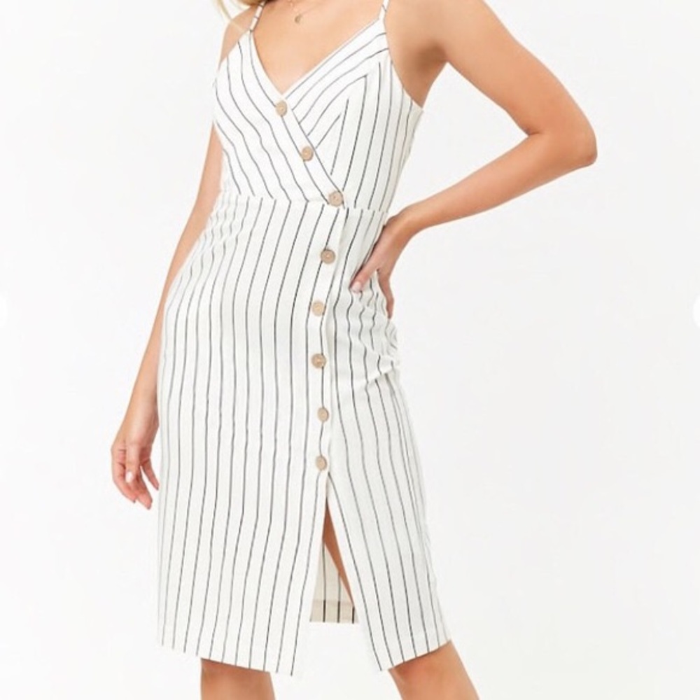 Stripe Button Down Dress